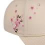 New era beige flores rosas