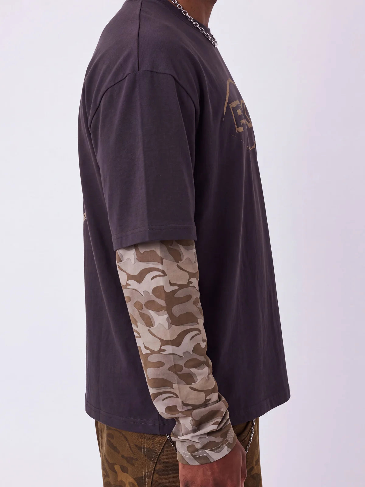PXP camiseta manga larga camo forest