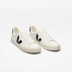 VEJA CAMPO LEATHER WHITE BLACK
