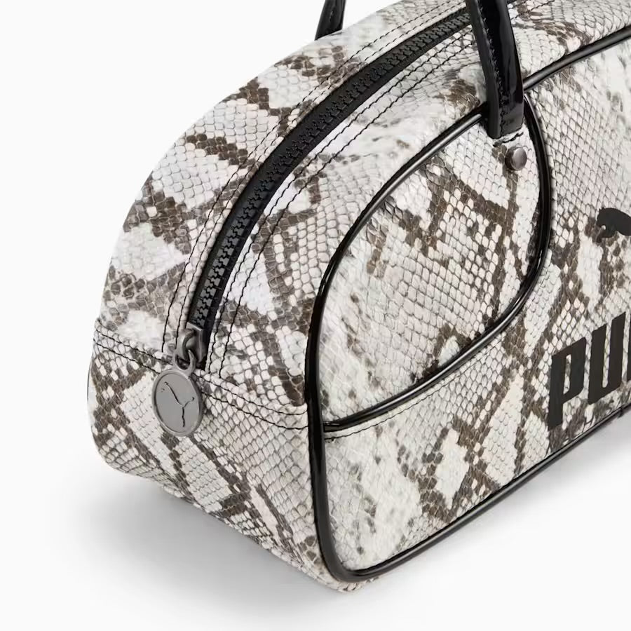 Puma bolso piel de serpiente blanco