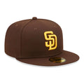 New era Gorra San Diego Padres Authentic On Field 59FIFTY Fitted Marrón