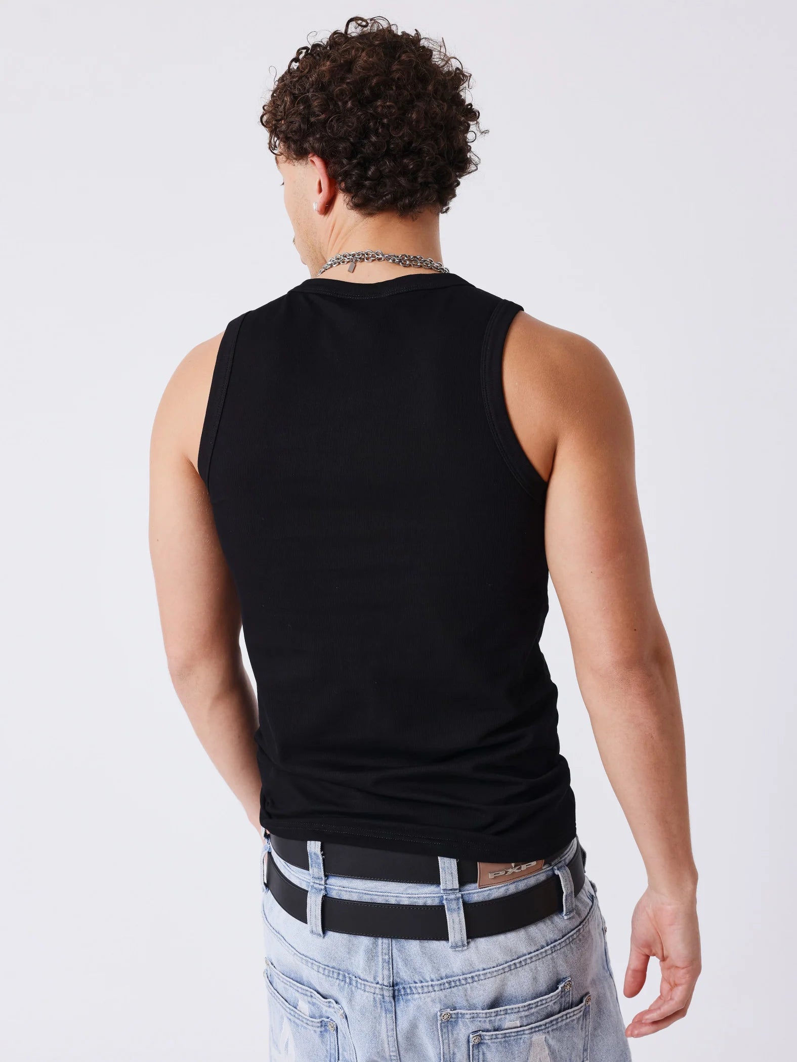 Pxp camisera tirantes negra