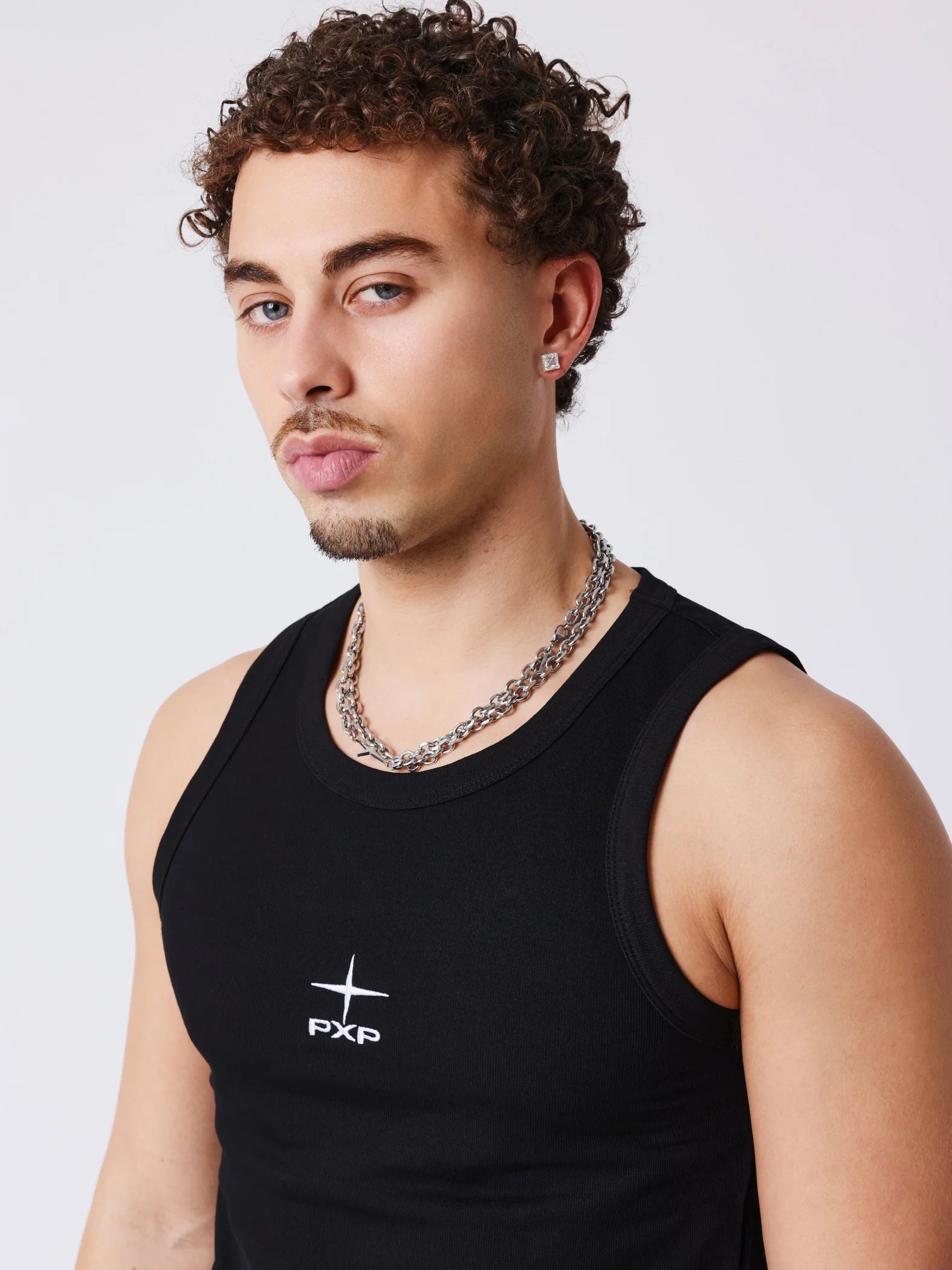 Pxp camisera tirantes negra