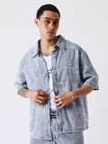 Pxp camisa vaquera desgastada
