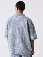 Pxp camisa vaquera desgastada