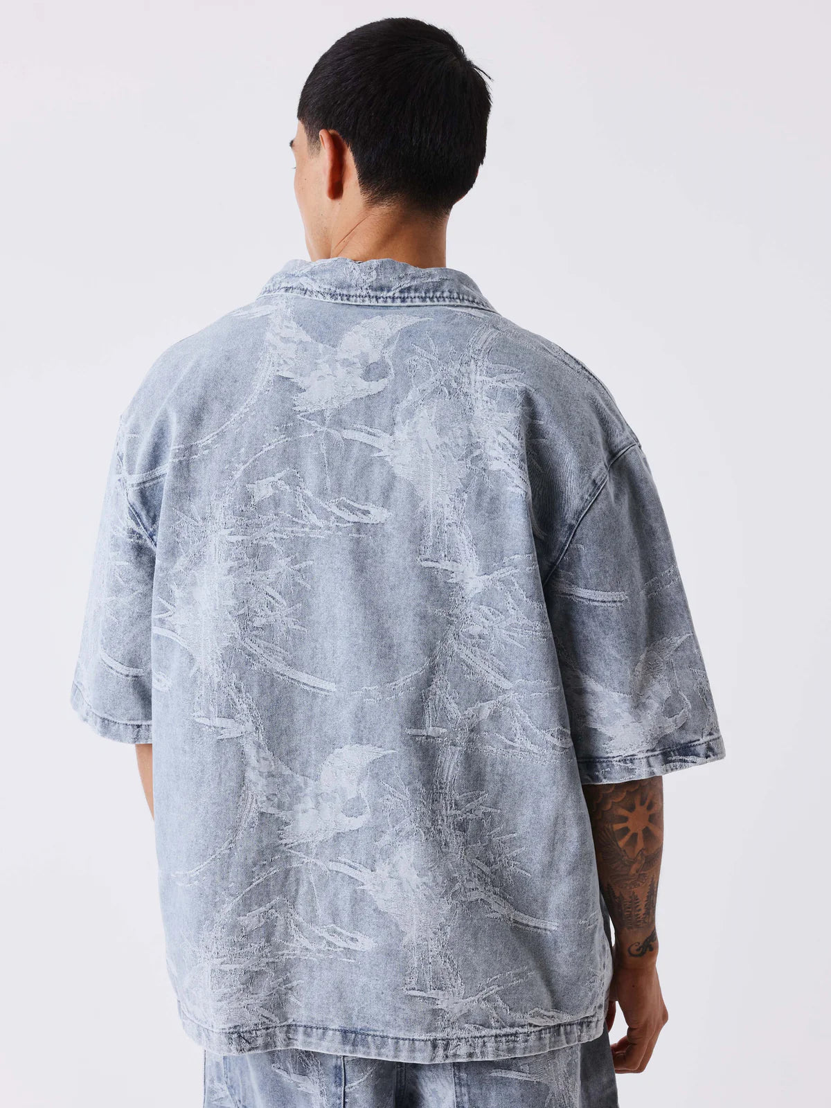 Pxp camisa vaquera desgastada