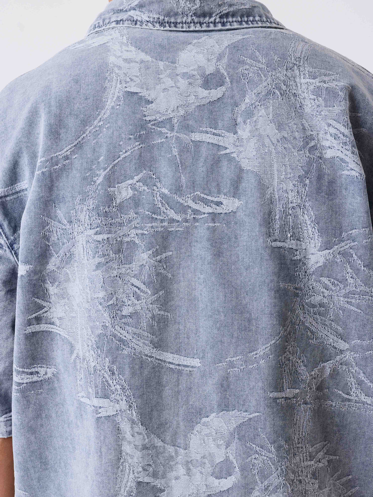 Pxp camisa vaquera desgastada