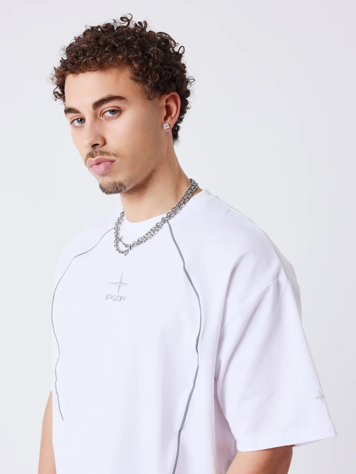 Pxp camiseta reflectiva blanca