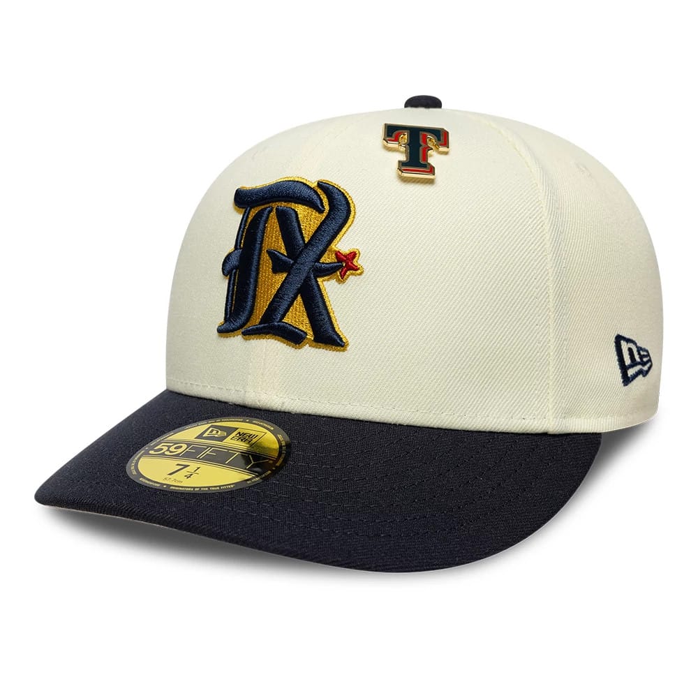 New era Gorra MLB Pin Texas Rangers 59FIFTY Fitted Azul Marino