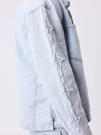 PXP SOBRECAMISA DE DENIM CON PANELES POLARIS