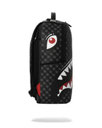 SPRAYGROUND  SHARKS IN PARIS WTF BUBBLY
BLACK CHECK BACKPACK