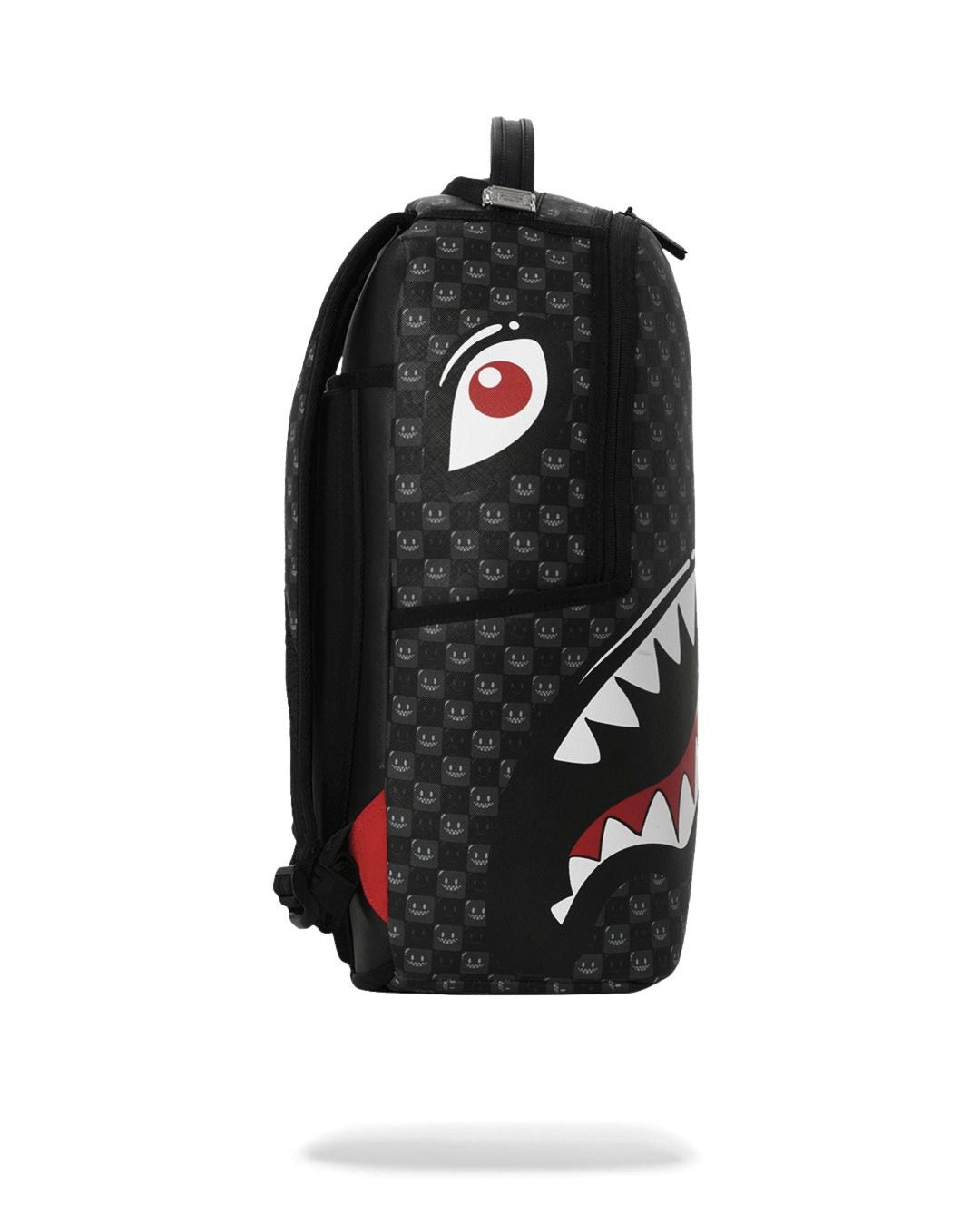 SPRAYGROUND  SHARKS IN PARIS WTF BUBBLY
BLACK CHECK BACKPACK