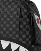 SPRAYGROUND  SHARKS IN PARIS WTF BUBBLY
BLACK CHECK BACKPACK
