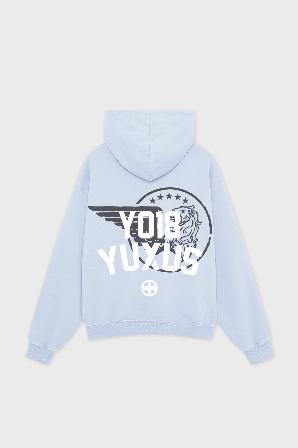 Yuxus GRIME HOODIE LIGHT BLUE