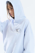 Yuxus GRIME HOODIE LIGHT BLUE