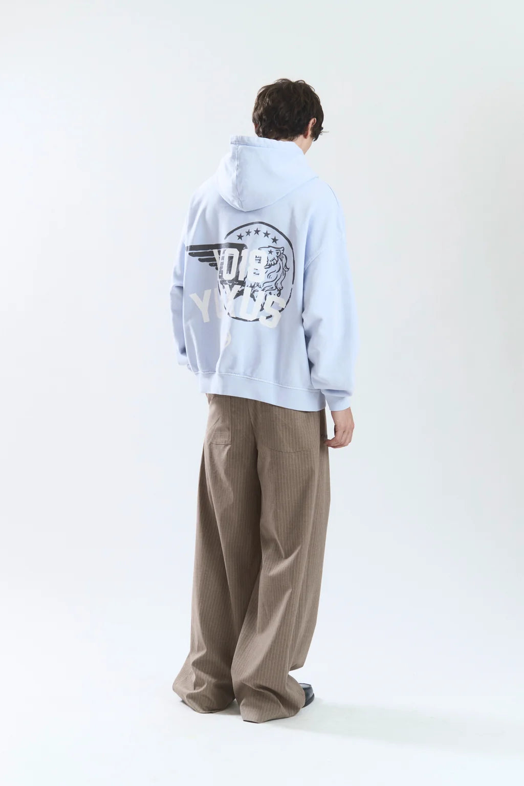 Yuxus GRIME HOODIE LIGHT BLUE