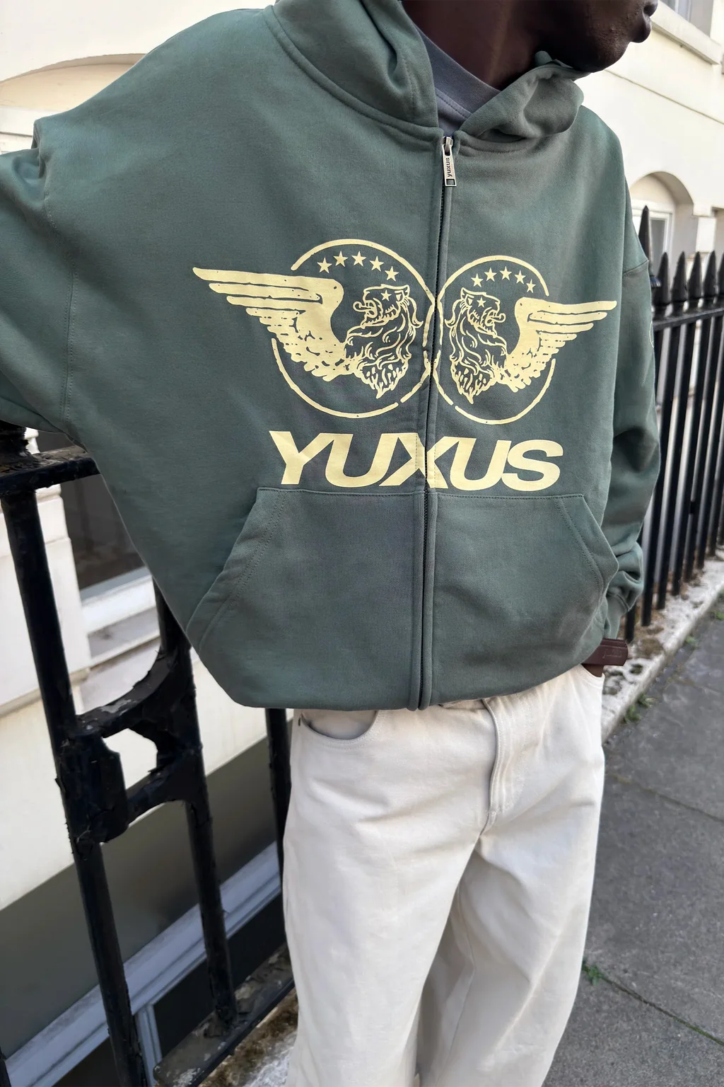 Yuxus VANE ZIP GREEN