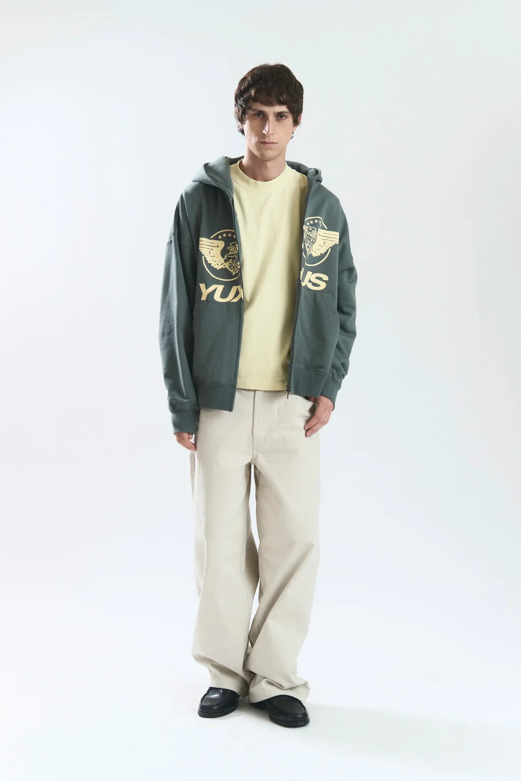 Yuxus VANE ZIP GREEN
