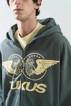 Yuxus VANE ZIP GREEN