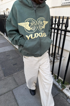 Yuxus VANE ZIP GREEN