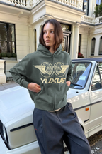 Yuxus VANE ZIP GREEN