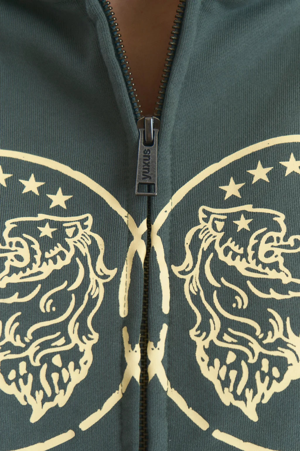 Yuxus VANE ZIP GREEN
