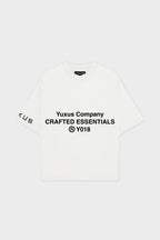Yuxus BASIC TEE OFF WHITE