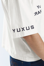 Yuxus BASIC TEE OFF WHITE