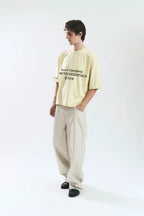 Yuxus BASIC TEE YELLOW
