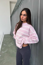Yuxus CRATER LONGSLEEVE PINK