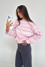Yuxus CRATER LONGSLEEVE PINK