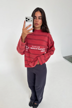 Yuxus CRATER LONGSLEEVE RED