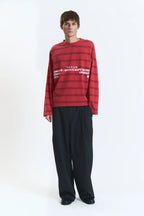 Yuxus CRATER LONGSLEEVE RED