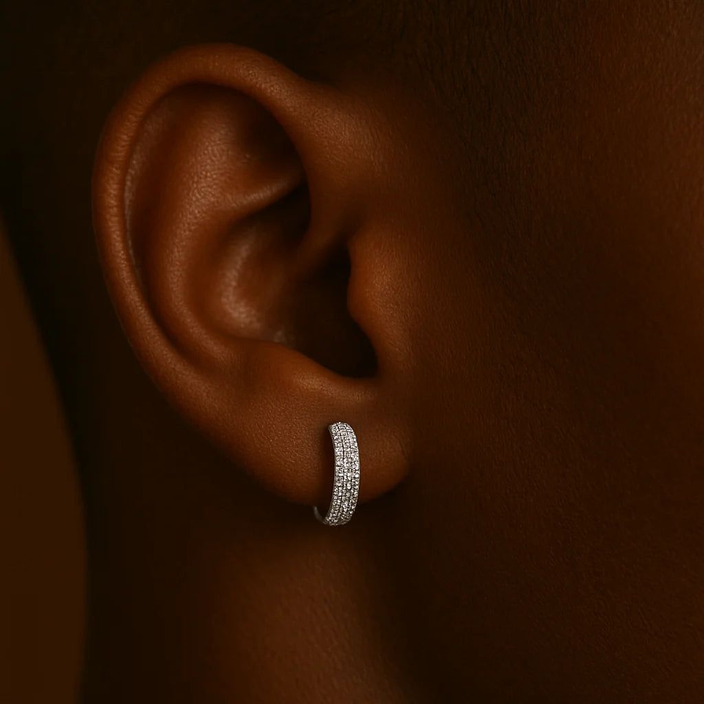 Katerin Orecchini PAVÈ “ARGENTO 925”