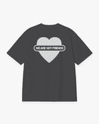 Wanf camiseta negra corazón