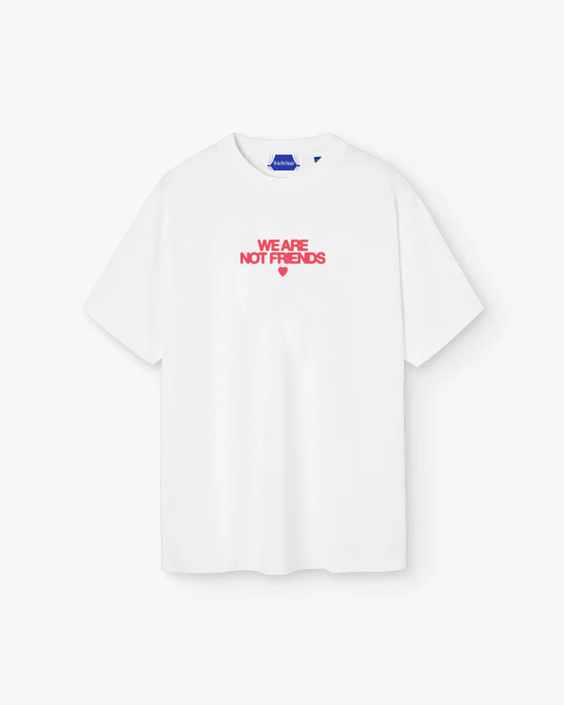 Wanf camiseta básica blanca