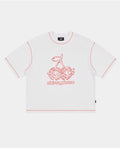 LOVE CERISE ORANGE TEE