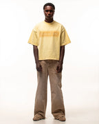 SPRAY LOGO YELLOW TEE