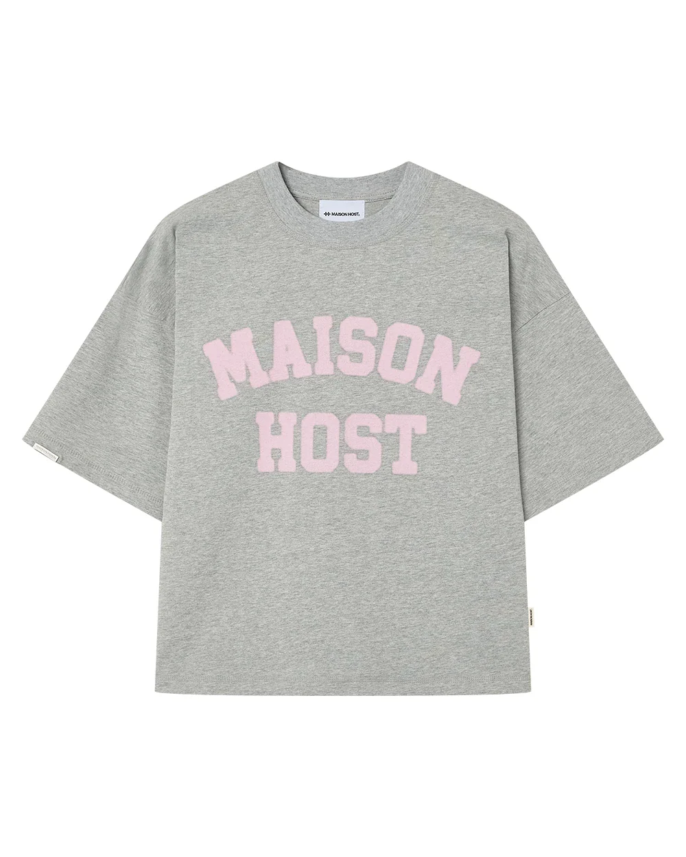 SPRAY VARSITY GREY TEE