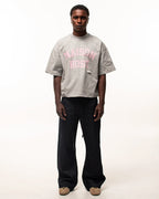 SPRAY VARSITY GREY TEE