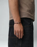 Two Jeys Blue Enameled Starline Ring