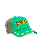Two Jeys Embroidered Green Dad Cap
