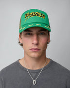 Two Jeys Embroidered Green Dad Cap