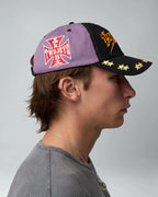 Two Jeys EMBROIDERED PURPLE DAD CAP