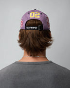Two Jeys EMBROIDERED PURPLE DAD CAP