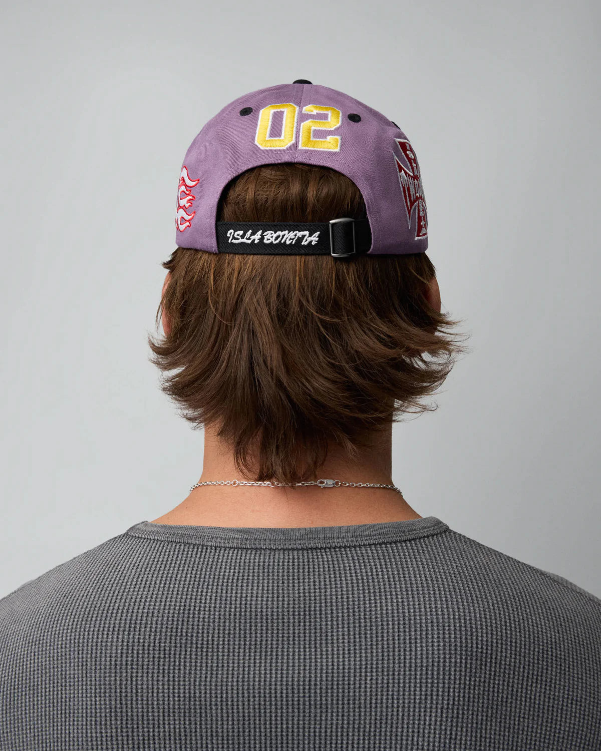 Two Jeys EMBROIDERED PURPLE DAD CAP