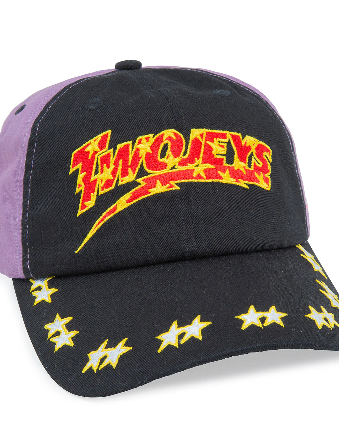 Two Jeys EMBROIDERED PURPLE DAD CAP