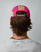 Two Jeys Embroidered Pink Dad Cap