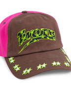 Two Jeys Embroidered Pink Dad Cap