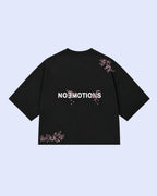Noemotions blossom tee black